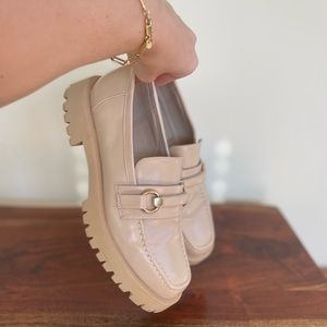Zara lugsole loafers